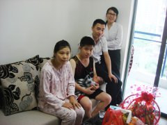 公司员工陈志灵喜得千金