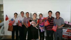 恭贺我司总经理朱小波夫妇在美国喜得千金