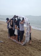 我司新进员工团队户外拓展活动