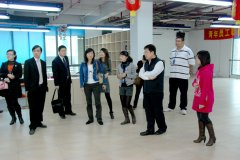 鹭达团委书记黄宇萤参加团市委组织的团建工作