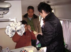 鹭达眼镜参加2011年“海西春雨行动”迎新春慰问