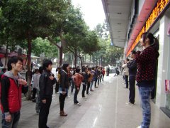 首届鹭达视光班课间拓展训练[2012-3-13]