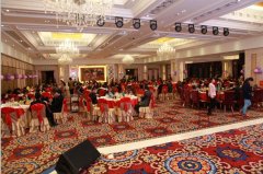 鹭达眼镜昨举办盛大的迎新春尾牙宴会[2014-1-7]