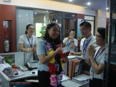 鹭达眼镜总部员工生日会2015-6-26