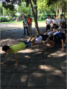 鹭达视光学校开展户外拓展训练活动