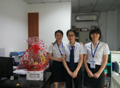 鹭达眼镜公司工会看望慰问生病职工